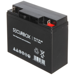 Μπαταρία AGM 12V 18Ah για συστήματα συναγερμού UPS CCTV χωρίς συντήρηση στεγανή μολύβδου-οξέος VRLA εφεδρική τροφοδοσία SECURBOX
