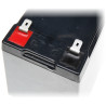 Batterie AGM 12V 7.2Ah Durée de vie 10-12 ans Connecteur T2 Sans entretien VRLA pour onduleur alarme incendie Long Life MW POWER