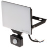 PIR 동작 및 황혼 센서가 포함된 LED 투광기 IP44 실외 조명 50W 4000lm 중성색 ADVITI AD-NL-6465BLR4