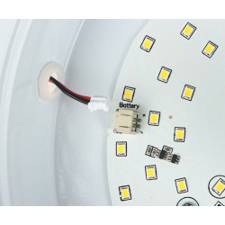 PIR人感センサー付きLED非常用シーリングライト Zonda Emergency 12W 800lm 4000K バッテリー内蔵 表面実装型 ホワイト ADVITI AD-PL-391WLPMR4