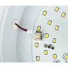 โคมไฟเพดาน LED ฉุกเฉินพร้อมเซนเซอร์ตรวจจับความเคลื่อนไหว PIR Zonda Emergency 12W 800lm 4000K แบบชาร์จไฟได้ สีขาว ADVITI AD-PL-39