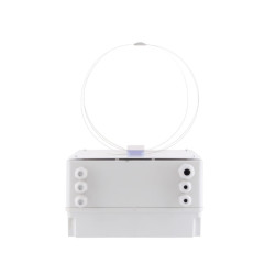 Προσαρμογέας ιστού για περιβλήματα τηλεπικοινωνιών σειράς ABOX-XL βάση στήριξης σε ιστό λευκό αλουμίνιο τοποθέτηση σε ιστό ATTE 