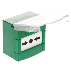 Кнопка аварійного відкриття дверей ROP зелена NO/NC для систем контролю доступу та сигналізації YOTOGI APWK