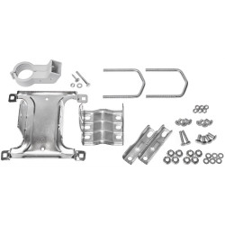 Antena satelit offset 80cm grafit keluli Corab keuntungan tinggi CORAB AS-80/CORAB-G