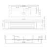 Elettromagnete di chiusura a superficie singolo 180kg 12V DC LED NO/NC per porte e cancelli controllo accessi DAHUA ASF180A-V1