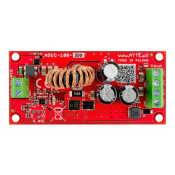 DC/DC Aufwärtswandler Modul 55V 120W PoE Pufferstromversorgung Spannungsstabilisator ATTE ASUC-100-550-OF