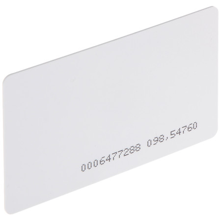 RFID Unique 125kHz EM4100 TK4100 white proximity card for access control alarm systems identification ATLO ATLO-104S*P200