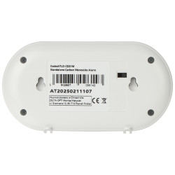 Karbonmonoksiddetektor CO-detektor LCD Autonomisk Batterialarm Elektrokjemisk sensor Hjemmesikkerhet ATLO ATLO-CD21M