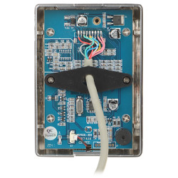 Αναγνώστης προσέγγισης RFID Unique 125kHz με πληκτρολόγιο και κουμπί κουδουνιού μεταλλικό περίβλημα IP20 Wiegand ATLO ATLO-KR-52