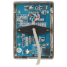 RFID безконтактен четец Unique 125kHz с клавиатура и бутон за звънец метален корпус IP20 Wiegand ATLO ATLO-KR-522