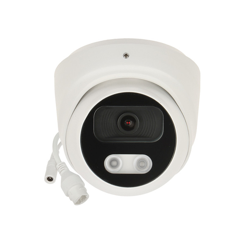 Cameră IP 4 Mpx 2.8 mm cu iluminator IR, microfon încorporat și suport PoE APTI APTI-AI401VA21-28W