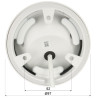 กล้อง IP 4 Mpx 2.8 มม. พร้อมไฟส่องสว่าง IR ไมโครโฟนในตัว และรองรับ PoE APTI APTI-AI401VA21-28W