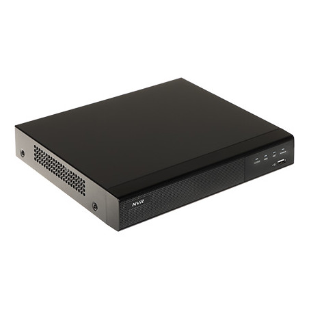 IP-рэгістратар 9 каналаў, 4 парты PoE, падтрымка 12 Мп, сцісканне H.265+, ONVIF, P2P, BitVision APTI APTI-N0921-4P-I3