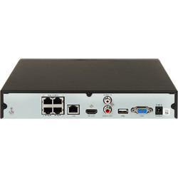 IP рекордер 9 канала, 4 PoE порта, поддръжка на 12 Mpx, компресия H.265+, ONVIF, P2P, BitVision APTI APTI-N0921-4P-I3