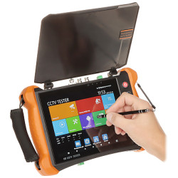 Multifunksjonell CCTV-tester 8 tommer Retina AHD HD-CVI HD-TVI IP 8K med multimeter og reflektometer DELTA CS-H9F-80HX