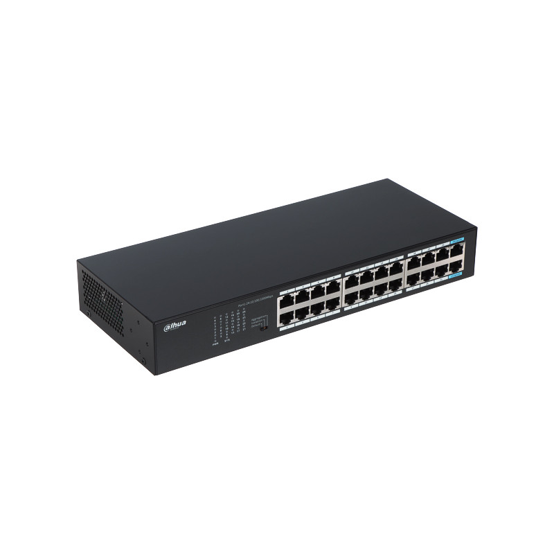 Switch industrial de 24 puertos 10/100/1000 Mbps para videovigilancia CCTV IP DAHUA S3024-24GT