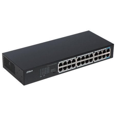 Switch industrial de 24 ports 10/100/1000 Mbps per a vigilància CCTV IP DAHUA S3024-24GT