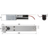 Electromagnetic Reversible Bolt Door Lock DC 12V Time Delay Access Control ATLO ATLO-EB-1