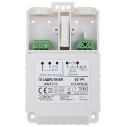 AC 18V 20V 60VA Transformator-Netzteil IP43 für Alarmsysteme und Automatisierung PULSAR AWT-682