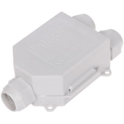 Hermetická gelová spojovací krabice IP68 pro zemní zahradní instalace vodotěsná gelbox izolace kabelů RayTech BABY-BOX