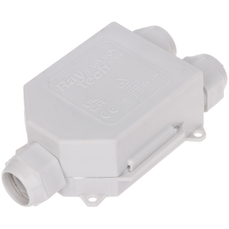 IP68防水ゲル充填式接続ボックス 地中・庭園用ケーブルジョイントボックス RayTech BABY-BOX