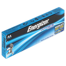 Energizer Ultimate リチウム乾電池 AA R6 1.5V L91 FR6 カメラ 懐中電灯 センサー用 高耐久リチウムセル ENERGIZER BAT-AA-LITHIUM/E*P10