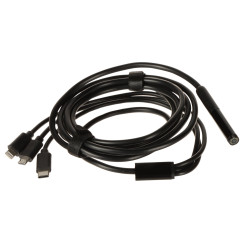 Full HD 1080p Inspection Endoscope Camera USB-C Lightning 2m IP67 LED Rigid Cable BIGSTREN BIGSTREN-23020