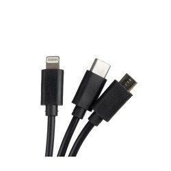 กล้องเอนโดสโคปตรวจสอบ Full HD 1080p USB-C Lightning 2 ม. IP67 LED สายแข็ง BIGSTREN BIGSTREN-23020