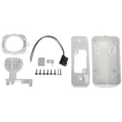 Pendakap untuk pengesan gerakan luaran OPAL OPAL-PLUS AOD-210 boleh laras sudut bola putih set pemasangan SATEL BRACKET-C
