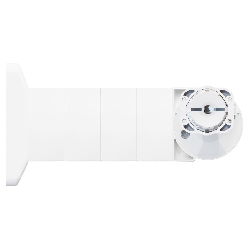 Adjustable modular wall and ceiling mount for motion detectors white alarm system accessories SATEL BRACKET-E-OPAL-EX