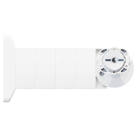 Adjustable modular wall and ceiling mount for motion detectors white alarm system accessories SATEL BRACKET-E-OPAL-EX