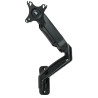 17-32 inch gas spring monitor wall mount VESA 75x75 100x100 adjustable black BRATECK BRATECK-LDA31-112