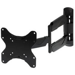 Állítható fali tartó LCD OLED monitorhoz és TV-hez forgatható karral VESA 200x200 35kg BRATECK BRATECK-LPA39-223