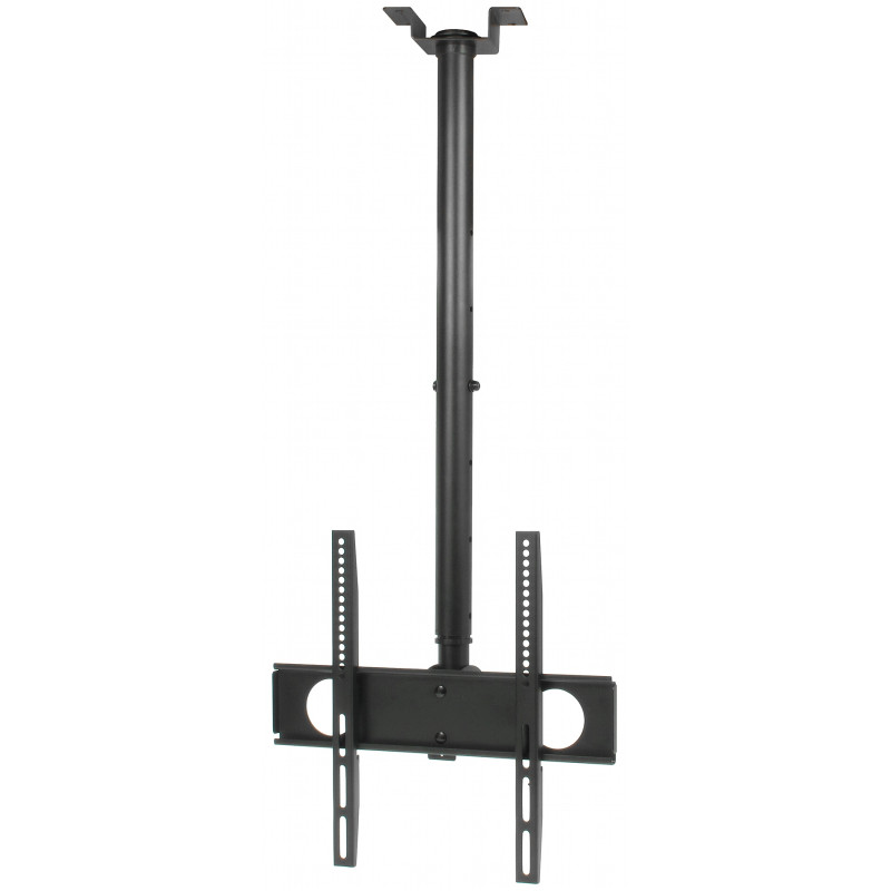 Supporto a soffitto per TV monitor regolabile VESA 400x200 50kg robusto nero telescopico Brateck BRATECK-PLB-CE344