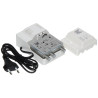 Abonentinis antenos stiprintuvas 2 išėjimai UHF VHF stiprinimo reguliavimas pirminio stiprintuvo maitinimas F 25dB ALCAD CA-215