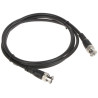 Cablu de conexiune BNC-BNC pentru interconectarea dispozitivelor 1.5m set 20 bucăți cabluri coaxiale 75 Ohm Delta CROSS-BNC/1.5M