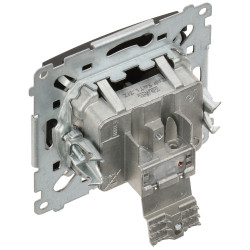 R-TV-SAT End Antenna Socket Flush Mounted Matte Black Electrical Equipment KONTAKT Simon DASK.01/49-SIMON54