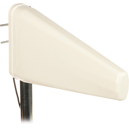 Antena Logarítmica GSM GPRS LTE 700-3200MHz Ganancia 12dBi Conector SMA Cable 10m RG58 Externa Direccional para Router Delta Net