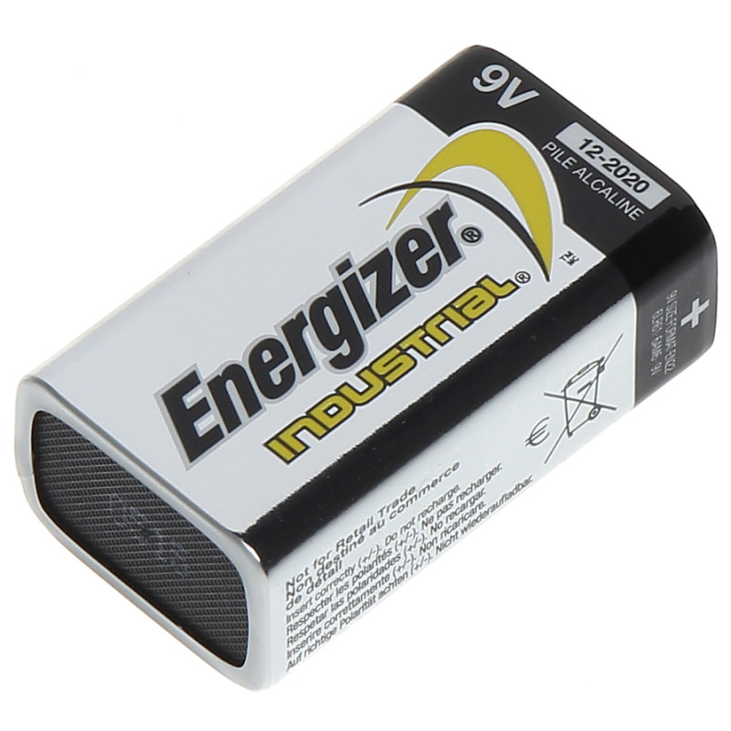 Energizer 9V 6LR61 アルカリ乾電池 12個セット 煙探知機・メーター・警報システム用 ENERGIZER BAT-6LR61/E*P12