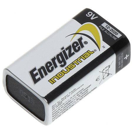 Pile alcaline 9V 6LR61 lot de 12 unités source d'alimentation pour détecteurs de fumée compteurs et systèmes d'alarme ENERGIZER 
