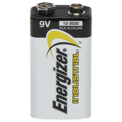 Шчолачная батарэйка 9V 6LR61 набор 12 штук элемент сілкавання для датчыкаў дыму вымяральнікаў і сістэм сігналізацыі ENERGIZER BA