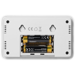 Kohlenmonoxidmelder mit LCD-Display elektrochemischer Sensor 85dB Sirene TUV-zertifiziert Thermometer Virone DC-10