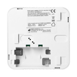 Kolmonoxiddetektor CO LCD-display batterilarm 10 år elektrokemisk sensor hemdetektor Virone DC-11
