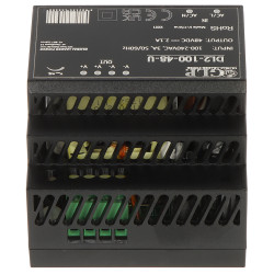 Τροφοδοτικό μεταγωγής για ράγα DIN 48V DC 2.1A 100W βιομηχανικό σταθεροποιημένο GLP DL2-100-48-U