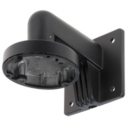 Fali tartó dómkamerákhoz fekete alumínium kültéri CCTV rögzítőkonzol telepítési tartozék Hikvision DS-1272ZJ-110(BLACK)
