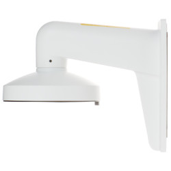 Wall mount for dome and turret cameras white aluminium robust outdoor CCTV installation Hikvision DS-1273ZJ-140