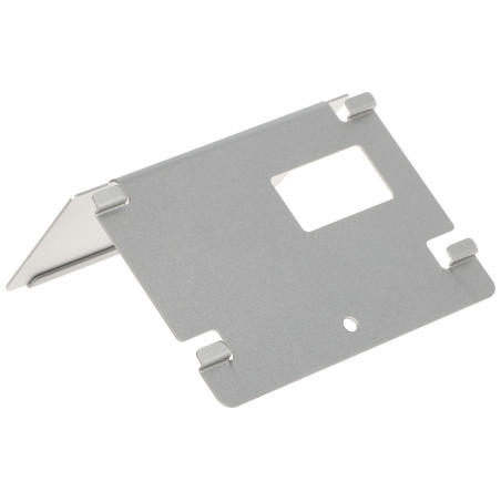Suport d'escriptori per a panells interiors de videoporters Suport de taula Base d'acer inoxidable platejat Hikvision DS-KABH632