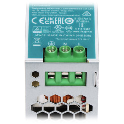 12V 10A 120W DIN Rail Switching Power Supply stabilized industrial for control cabinets MEAN WELL EDR-120-12