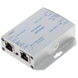 3 prievadų PoE Ethernet plėtiklis tinklo signalo stiprintuvas 100m diapazonas pasyvus aktyvus PoE regeneratorius RJ45 PULSAR EXT