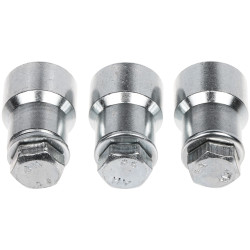 Plieninė krumpliastiebė stumdomiems vartams cinkuota M4 1000mm 1m stumdomų vartų pavara montavimo priedai FAAC FAAC-LZ12